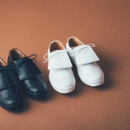 SA-01　WINGTIP LEATHER SNEAKERS WH