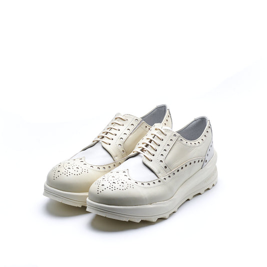 TRA-027　WING TIP SHOES CRM/WHC