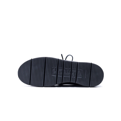 SU-111　LEATHER SNEAKERS BL