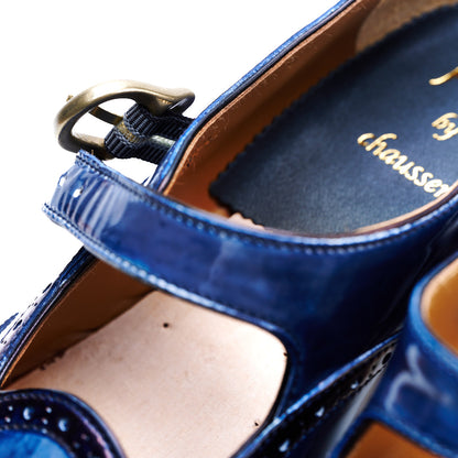 PC-5081 WINGTIP HEELS BL