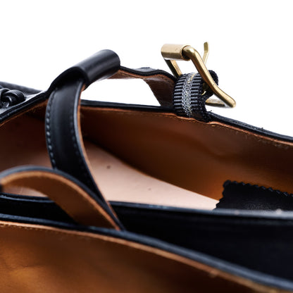 PC-5082　TASSEL T-STRAP SHOES BL