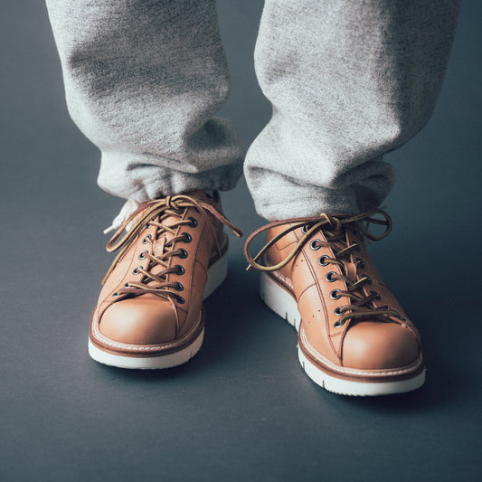 SU-111　LEATHER SNEAKERS BG