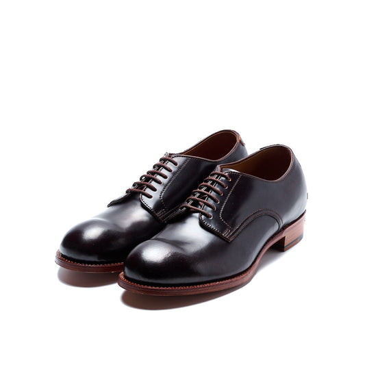 【受注生産】C-7930　CORDOVAN PLAIN TOE SHOES BGD