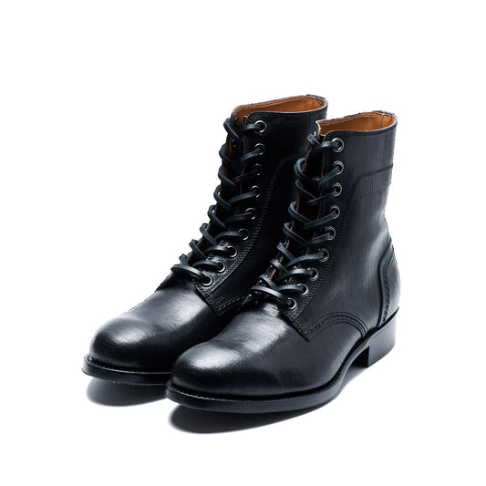【受注オーダー／納期：2026年3月下旬】C-706GA　LACE-UP BOOTS BL