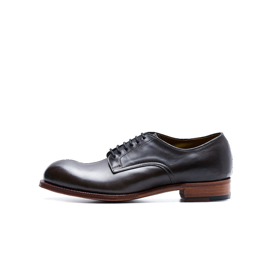 【受注生産】C-7930　CORDOVAN PLAIN TOE SHOES GY