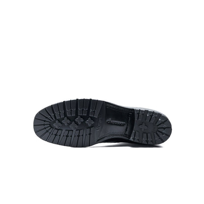 【受注オーダー／納期：2026年3月下旬】C-7063GA　BUTTON BOOTS BL