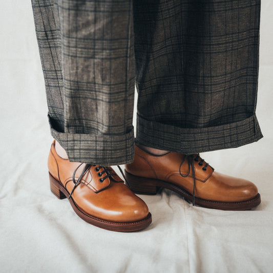 PC-5074　PLAIN TOE SHOES CA