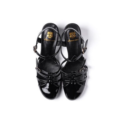 C-2318　HEEL STRAP SANDALS BLE