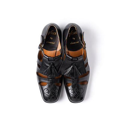 PC-5066　KILTIE GURKHA HEELS BL