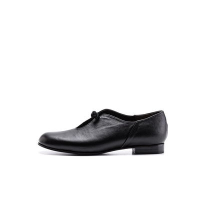 C-2324　U-FRONT CHINA BUTTON SHOES BL