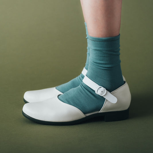 【受注生産／納期：7月下旬】TR-032　ONE-STRAP SANDALS WH/KA