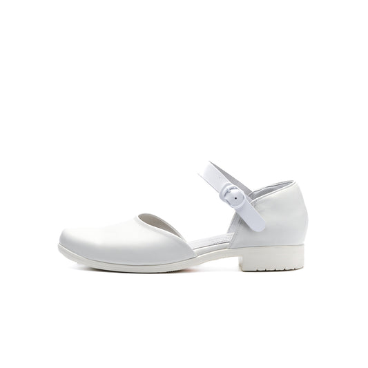 【即納】TR-032　ONE-STRAP SANDALS WH