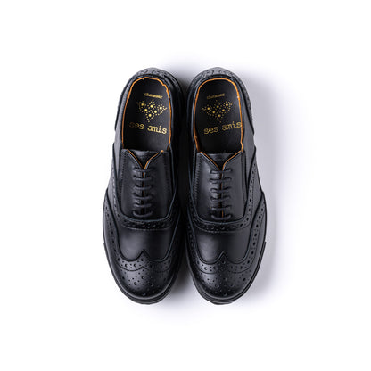 SA-01　LEATHER SNEAKERS BL