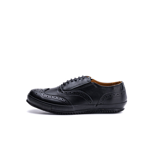 SA-01　WINGTIP LEATHER SNEAKERS BL
