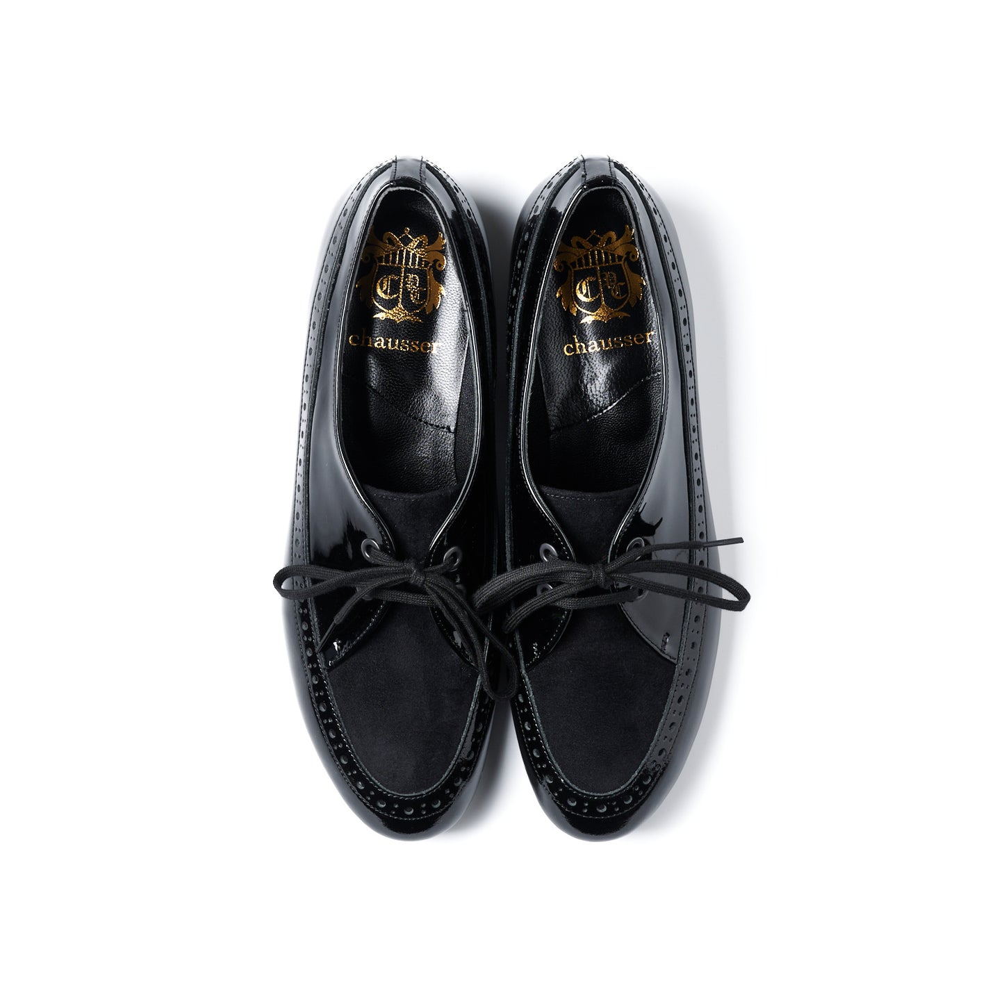 【10月上旬入荷予定】C-2375　MOCA BROGUE SHOES BLE/BLS