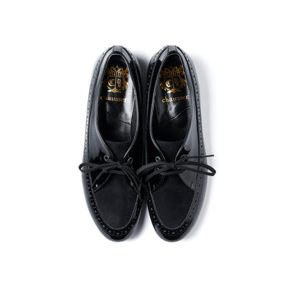 【10月上旬入荷予定】C-2375　MOCA BROGUE SHOES BLE/BLS