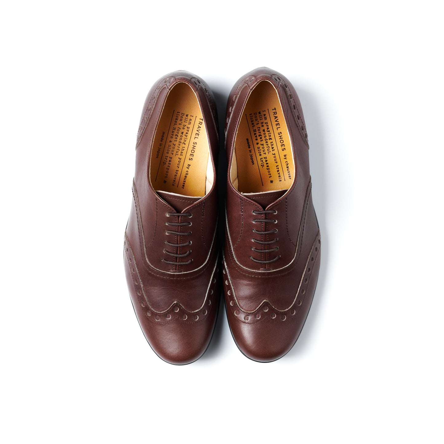 【9月上旬入荷予定】TR-004　WINGTIP SHOES DBR-HP
