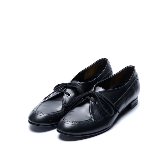 【10月上旬入荷予定】C-2375　MOCA BROGUE SHOES BL