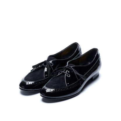 【10月上旬入荷予定】C-2375　MOCA BROGUE SHOES BLE/BLS