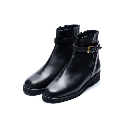 【10月上旬入荷予定】C-2376　WATERPROOF SIDE-GORE JODHPUR BOOTS BL