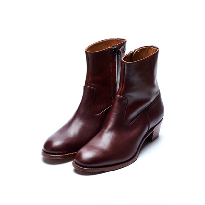 【10月中旬入荷予定】PC-5087　WESTERN HEEL BOOTS DBR