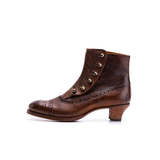 PC-5053　BUTTON HEEL BOOTS AKR