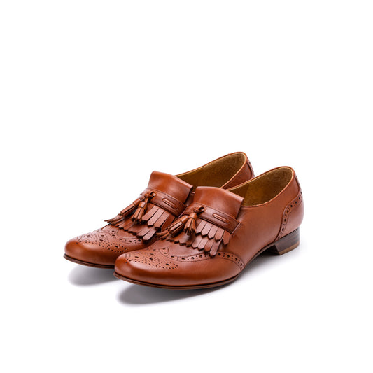 C-2143　KILTIE TASSEL LOAFERS BR