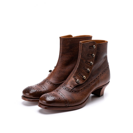PC-5053　BUTTON HEEL BOOTS AKR