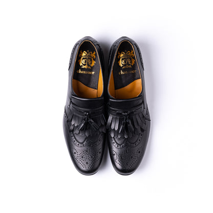 C-2143　KILTIE TASSEL LOAFERS BL