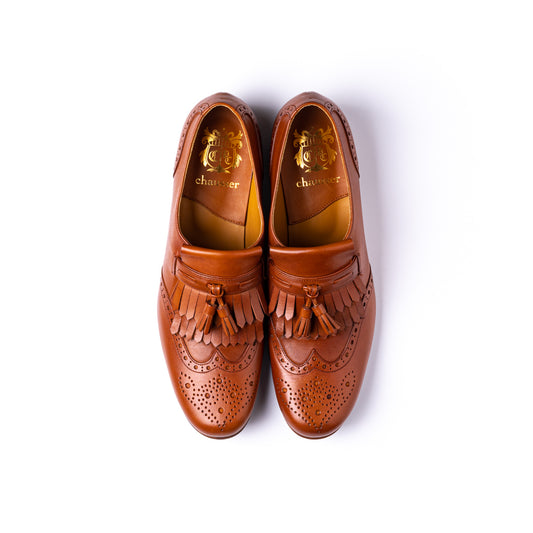 C-2143　KILTIE TASSEL LOAFERS BR