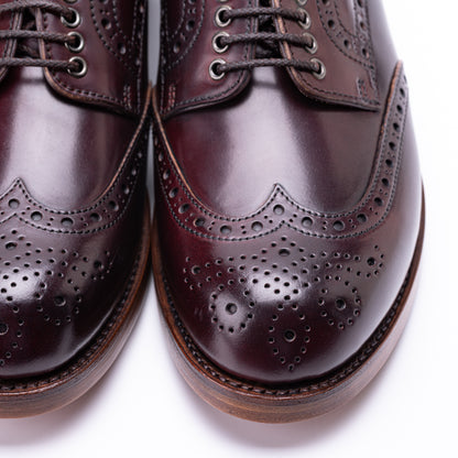 SU-102C　CORDOVAN WINGTIP SHOES BGD