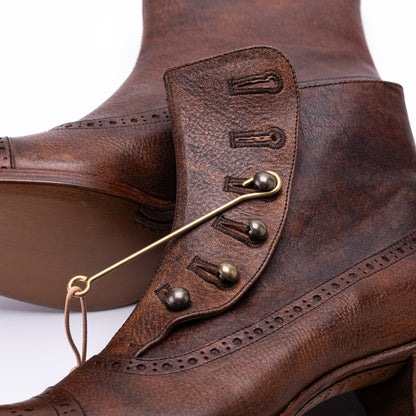 PC-5053　BUTTON HEEL BOOTS AKR