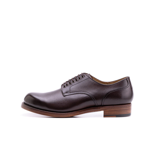 SU-100　PLAIN TOE SHOES DBR