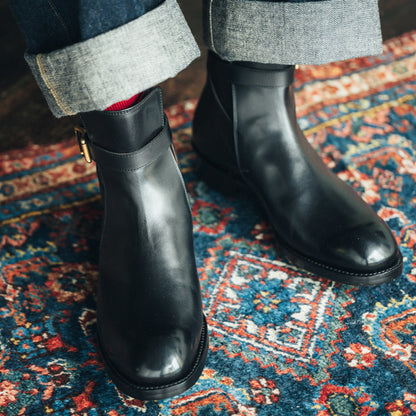【10月中旬入荷予定】C-7071　JODHPUR BOOTS BL
