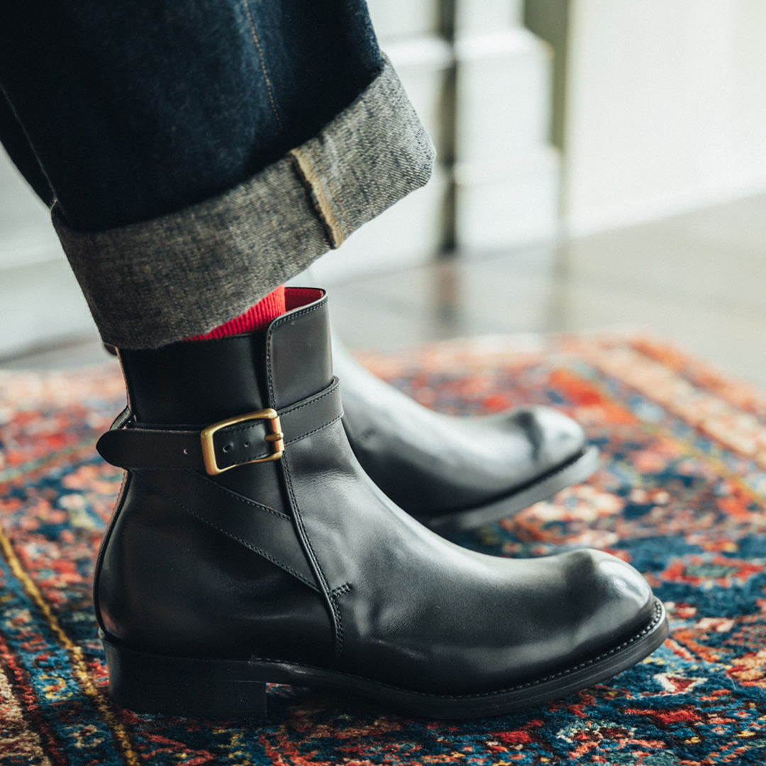 【10月中旬入荷予定】C-7071　JODHPUR BOOTS BL