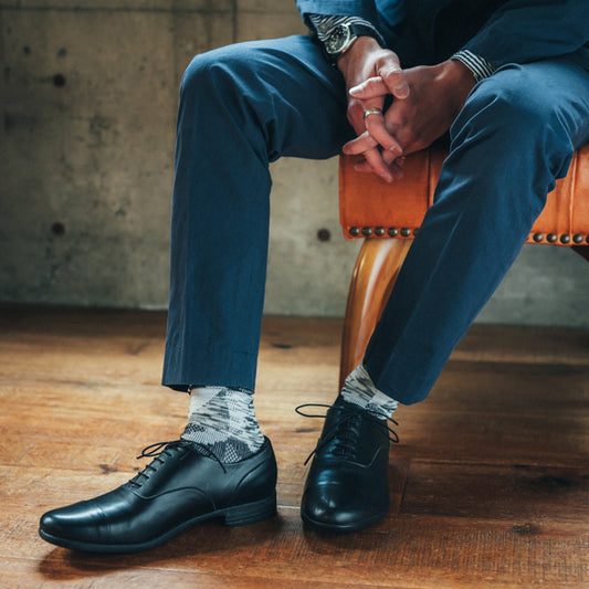 TR-001M　CAP-TOE SHOES BL