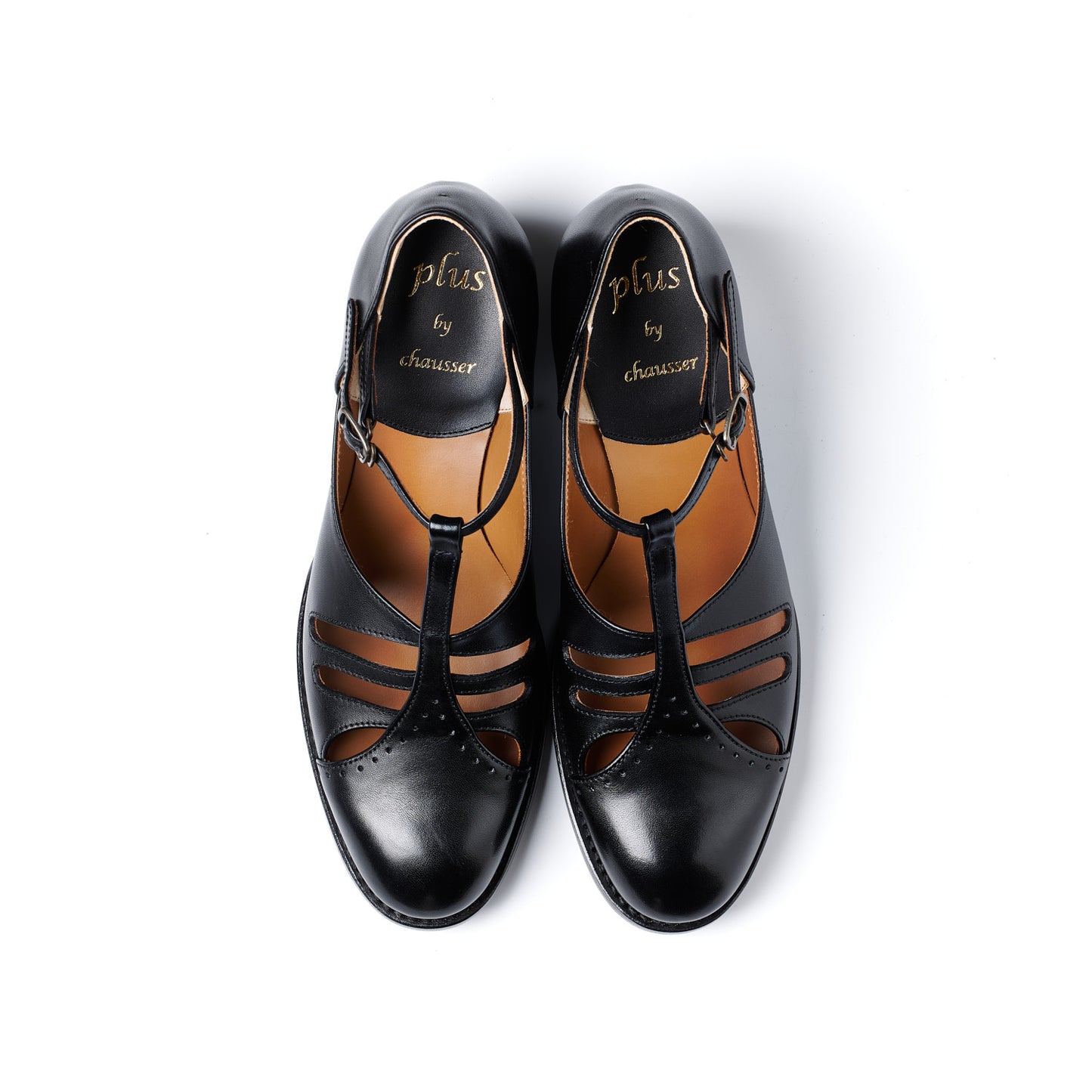 PC-5081 WINGTIP HEELS BL