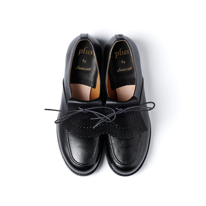 PC-5082 TASSEL T-STRAP SHOES BL