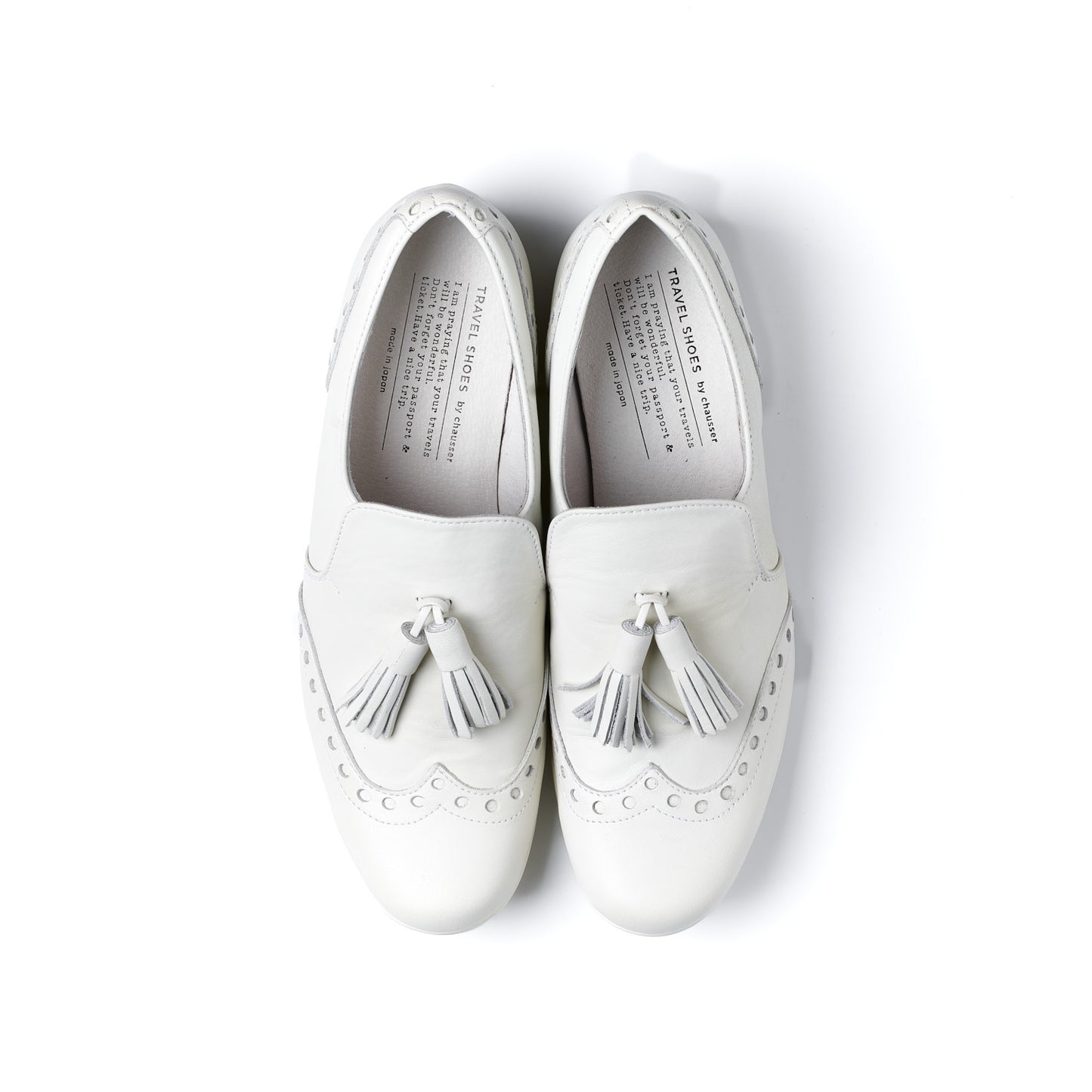 TR-004 WINGTIP SHOES WH