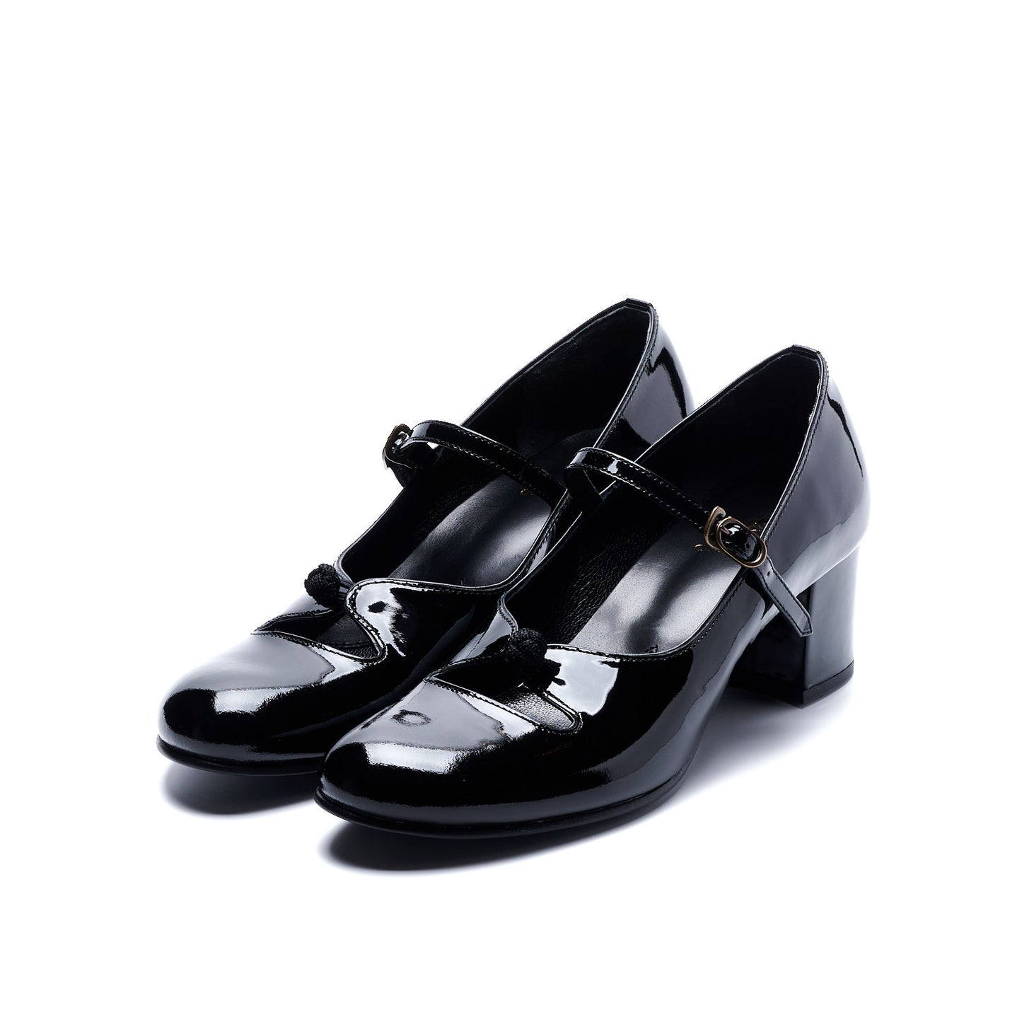 C-2311 2-WAY STRAP PUMPS BL