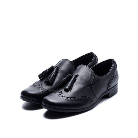TR-031　TASSEL LOAFERS BL