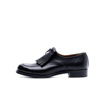 PC-5082 TASSEL T-STRAP SHOES BL