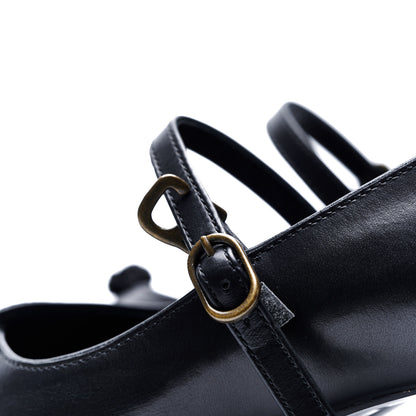 C-2311 2-WAY STRAP PUMPS BL