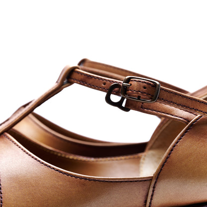 PC-5085　T-STRAP HEELS CA