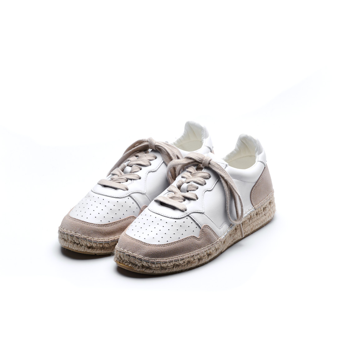 CM-25　ESPADRILLES SNEAKERS WH/BGV