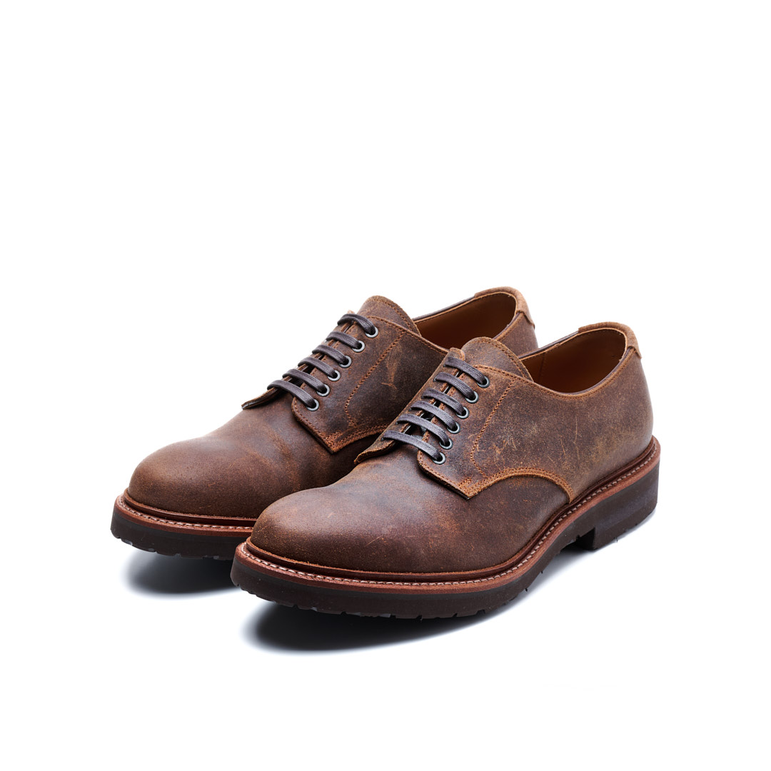 C-7059　DERBY LACE-UP SHOES BL