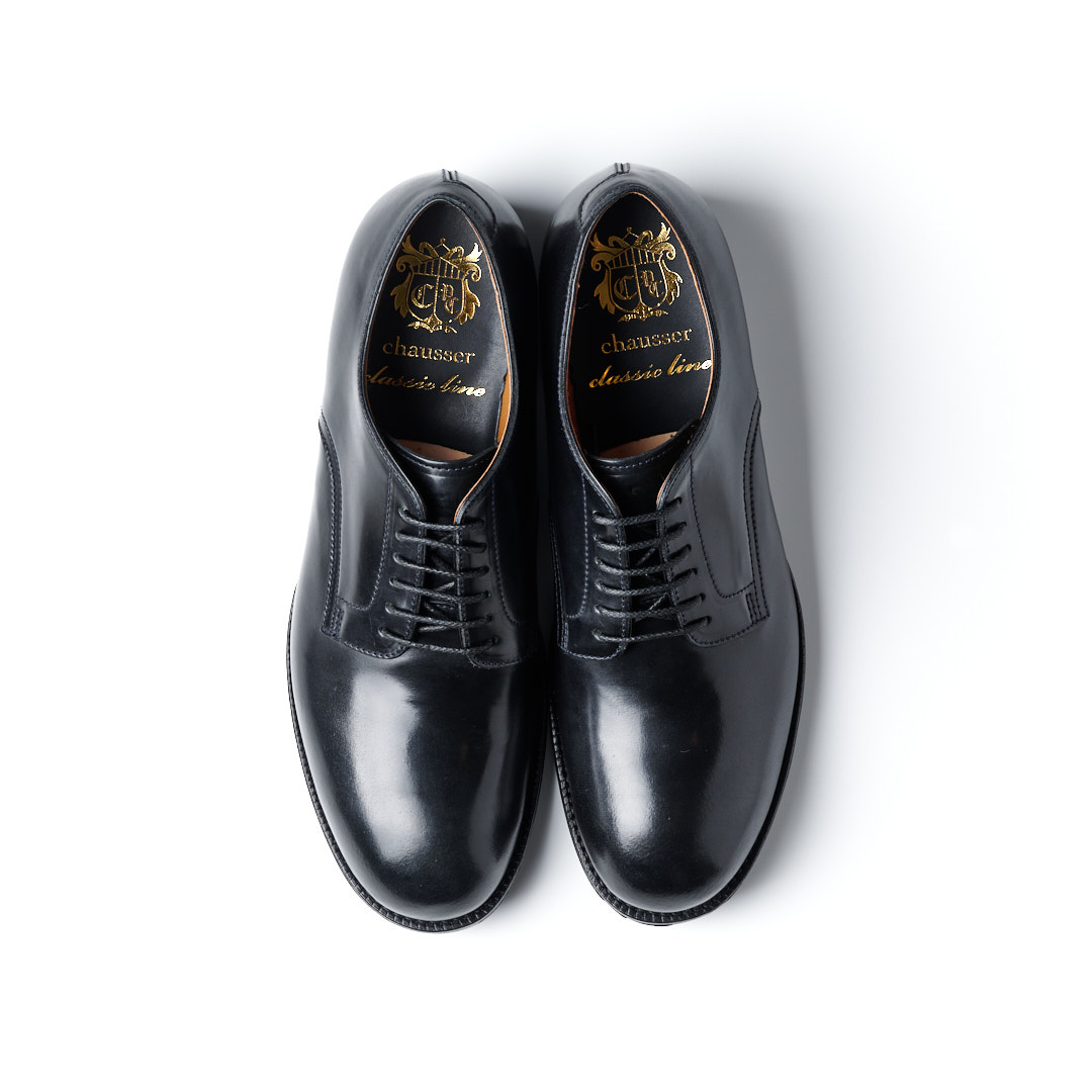 chausser / C-7930 PLAIN TOE SHOES CORDOVAN DNY